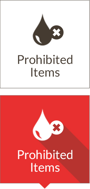 Prohibited  Items