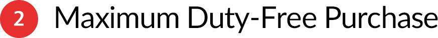 2 Maximum Duty-Free Purchase